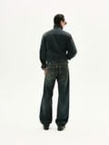  MAVERIK®  LOOSE FIT DENIM PANTS ( DIRTY BLUE WASHED ) 