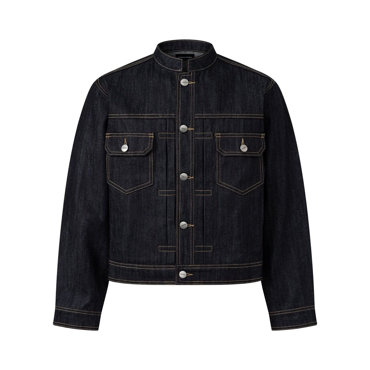  MAVERIK® BANDCRAFT DENIM JACKET ( INDIGO BLUE RAW DENIM ) 