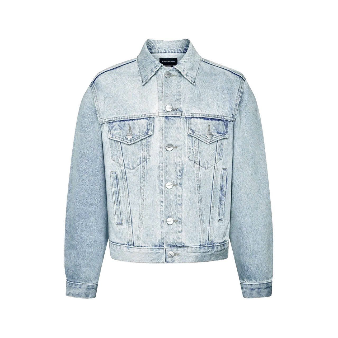  MAVERIK® LIGHT BLUE TRUCKER DENIM JACKET 