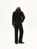  MAVERIK® LOOSE FIT RAW DENIM PANTS ( BLACK ) 