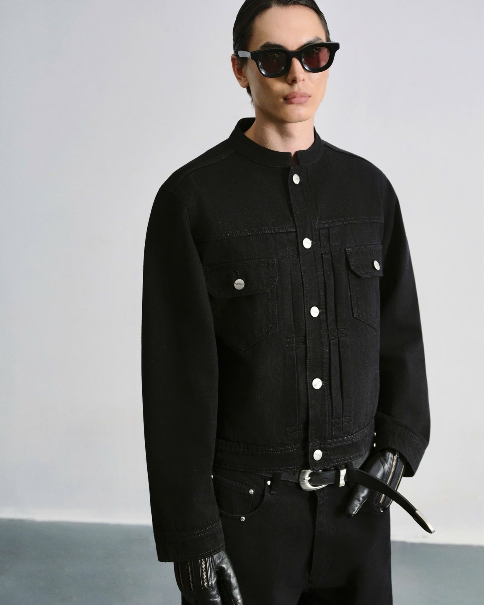  MAVERIK® BANDCRAFT DENIM JACKET ( BLACK ) 