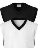 MAVERIK® V-NECK KNIT VEST ( BLACK ) 