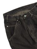  ALMV MID CUT DENIM PANTS ( UMBER / STONE WASHED ) 