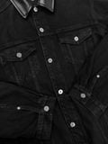  ALMV OVERSIZED DENIM JACKET ( DARK NAVY / BLACK NAVY ) 