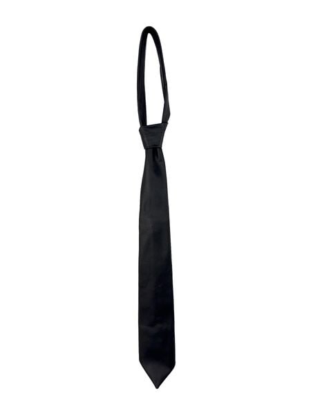  ALMV S/N LEATHER TIE ( BLACK ) 