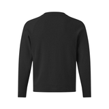  MAVERIK® SLIM FIT RIB LONG SLEEVE T-SHIRT ( BLACK ) 