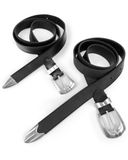  ALMV SILVER / LEATHER BELT ( 3 CM ) 