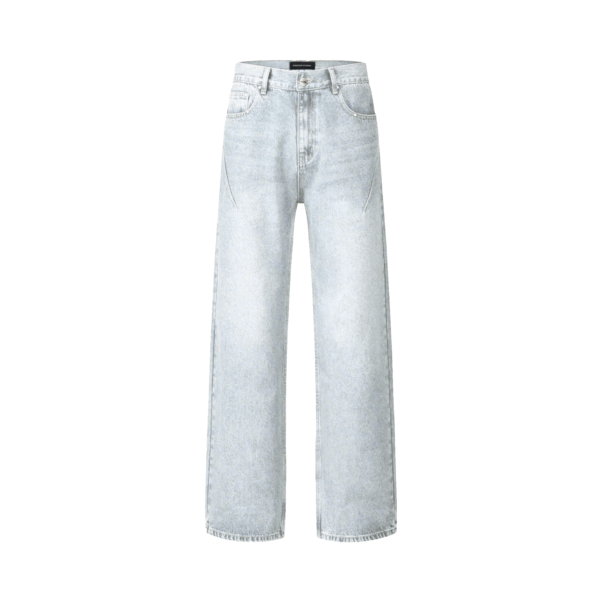Maverik Studio MAVERIK® LIGHT BLUE LOOSE FIT DENIM PANTS
