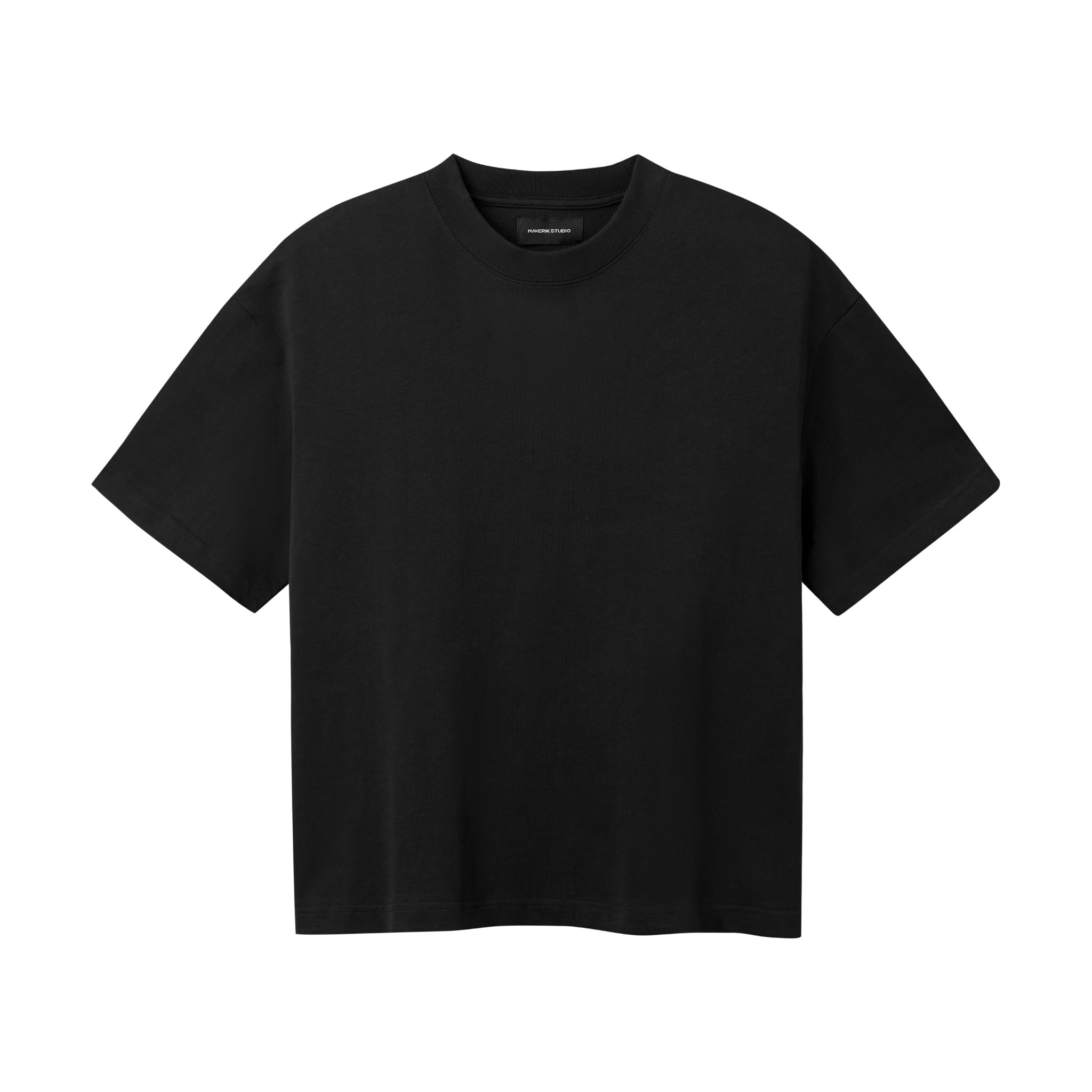 Maverik Studio MAVERIK® BOXY FIT COTTON BLANK (BLACK)