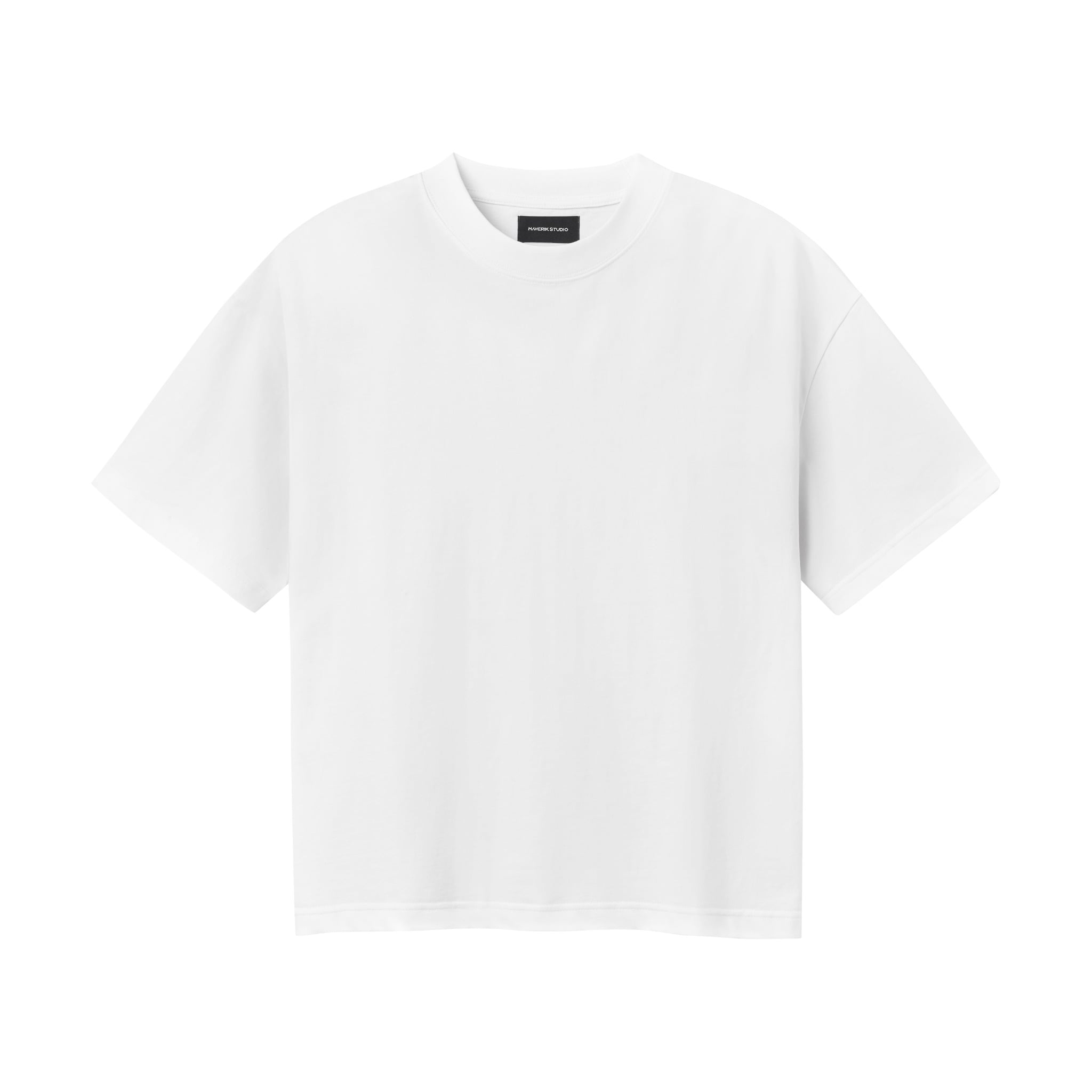 Maverik Studio MAVERIK® BOXY FIT COTTON BLANK (WHITE)