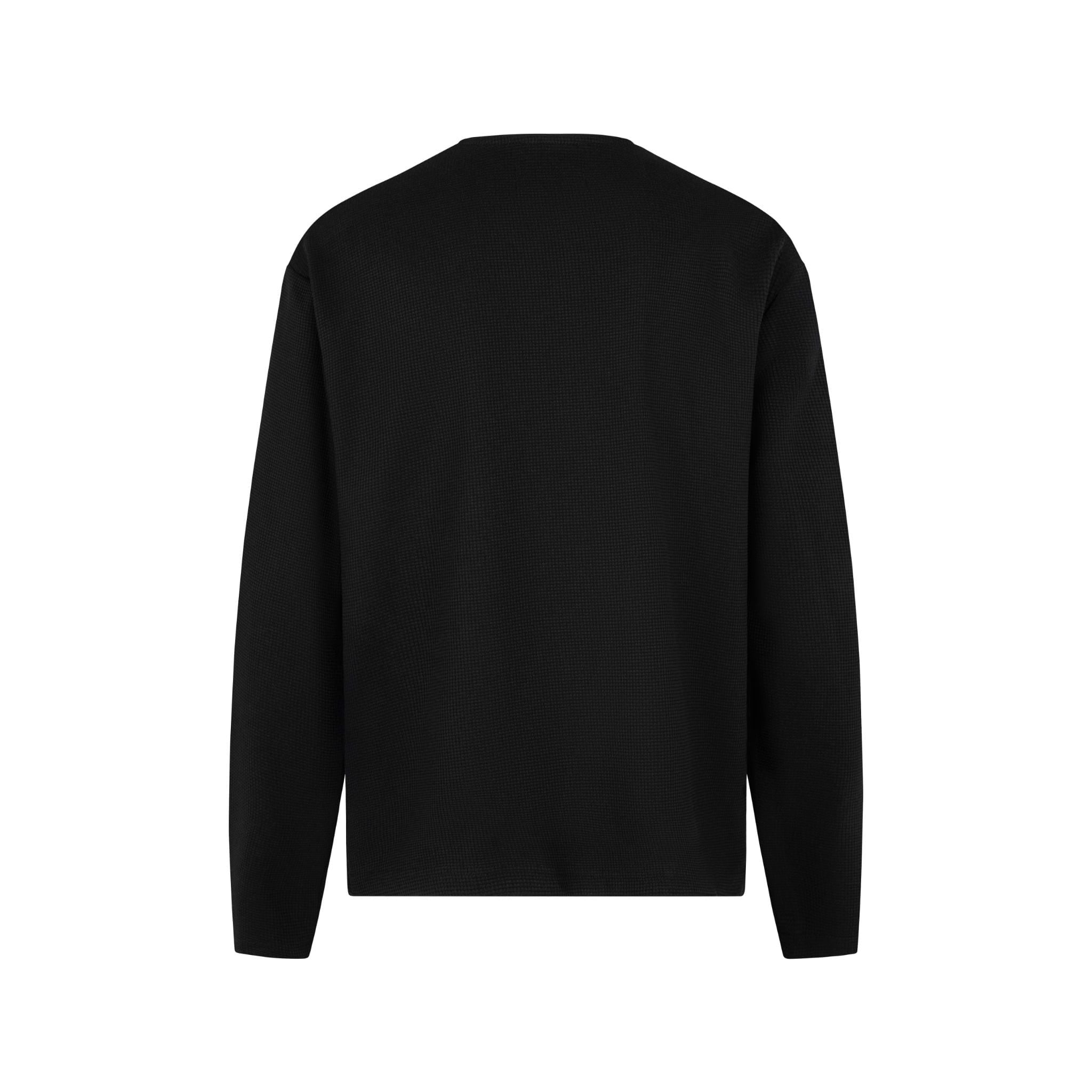  MAVERIK® WAFFLE LONGSLEEVES T-SHIRT ( BLACK ) 