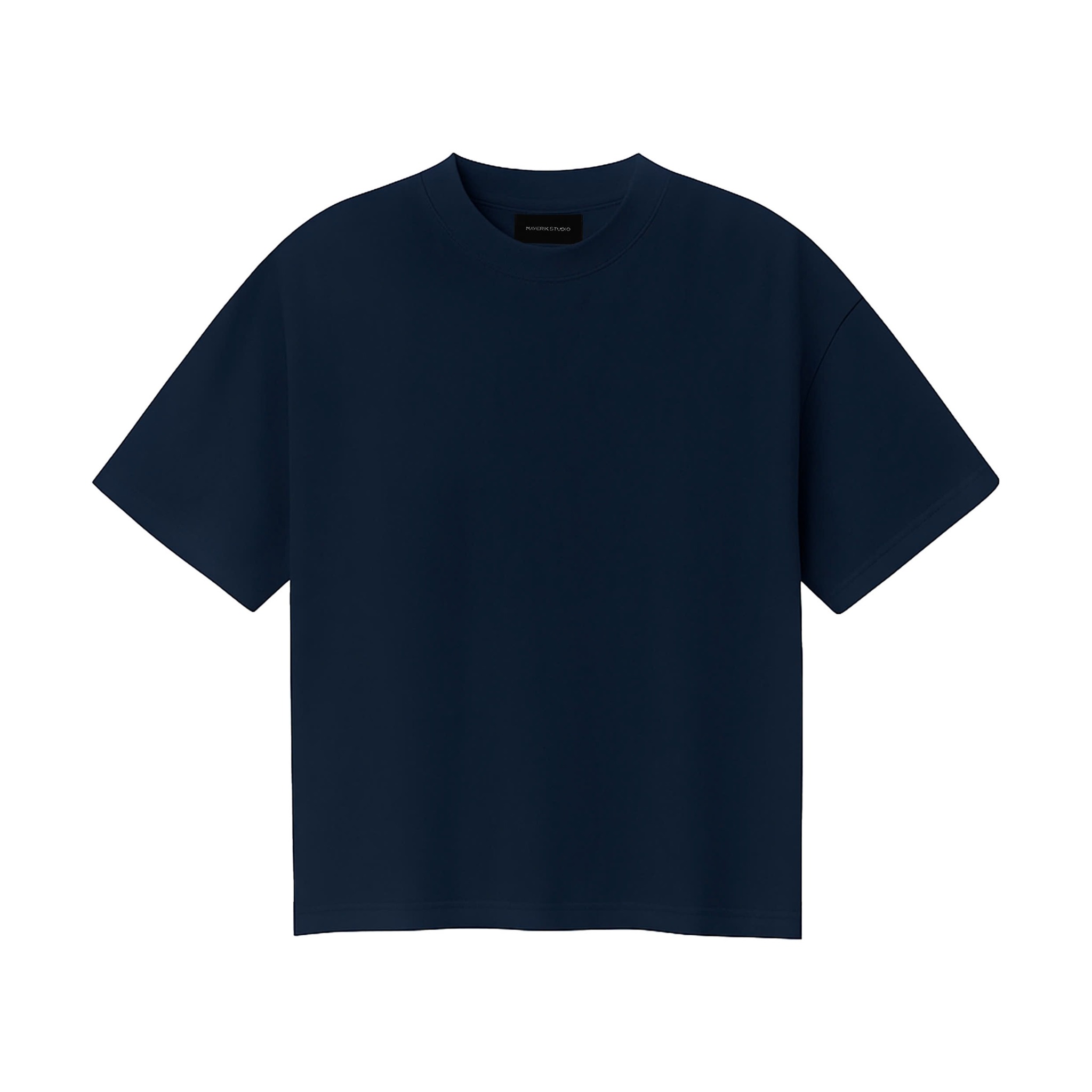 Maverik Studio MAVERIK® BOXY FIT COTTON BLANK ( NAVY )