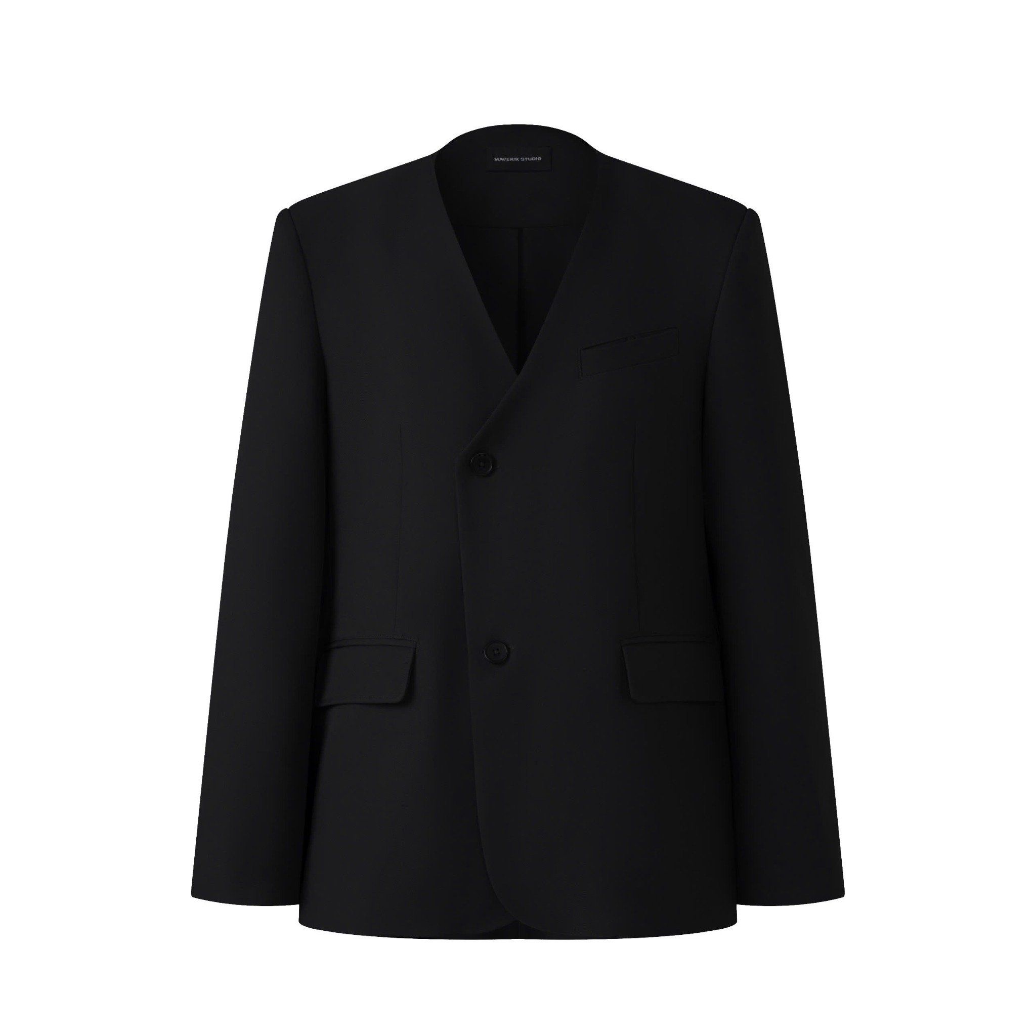  MAVERIK® COLLARLESS BLAZER 