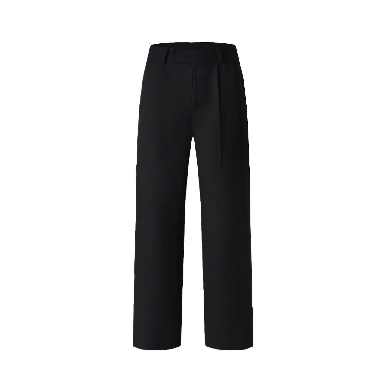 Maverik Studio MAVERIK® "2 IN 1" PLEATED TROUSERS ( BLACK )