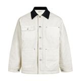  ALMV DENIM WORK JACKET ( WHITE ) 