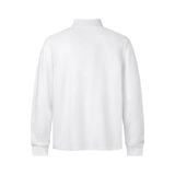  MAVERIK® CLUB PIQUÉ LONGSLEEVE POLO SHIRT ( WHITE ) 
