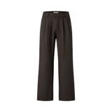  MAVERIK® PLEATED FLARED TROUSERS ( MOCHA ) 