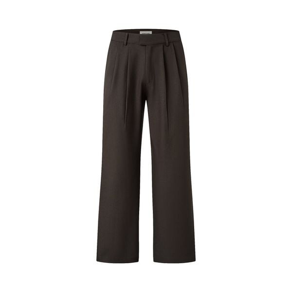  MAVERIK® PLEATED FLARED TROUSERS ( MOCHA ) 
