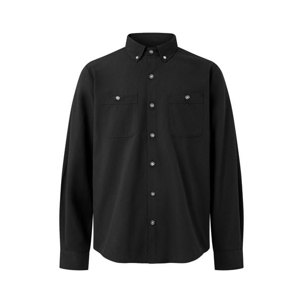  MAVERIK® SIGNATURE OXFORD SHIRT ( BLACK ) 