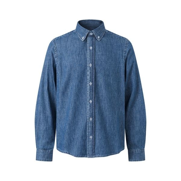  MAVERIK® ESSENTIAL DENIM SHIRT ( CLASSIC BLUE ) 
