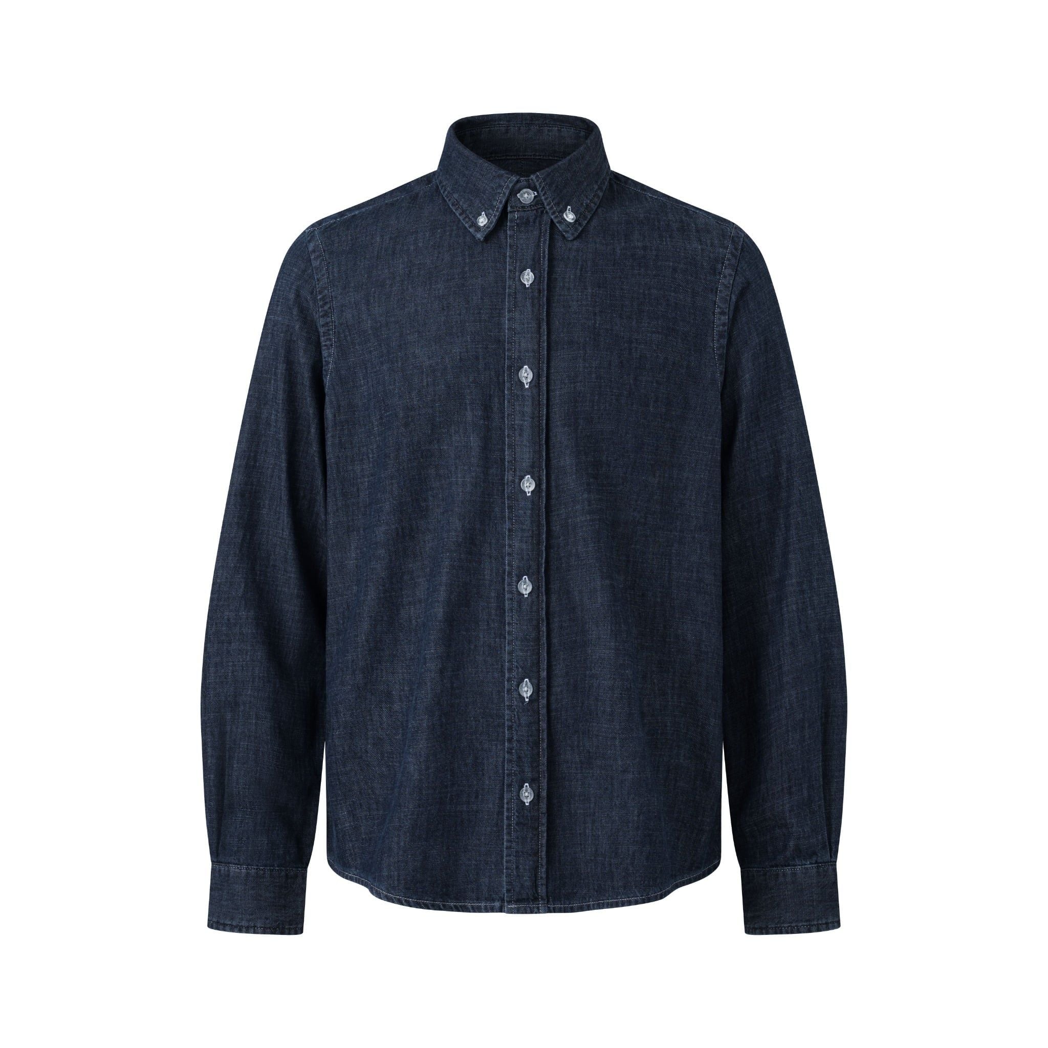  MAVERIK® ESSENTIAL DENIM SHIRT ( DARK INDIGO ) 