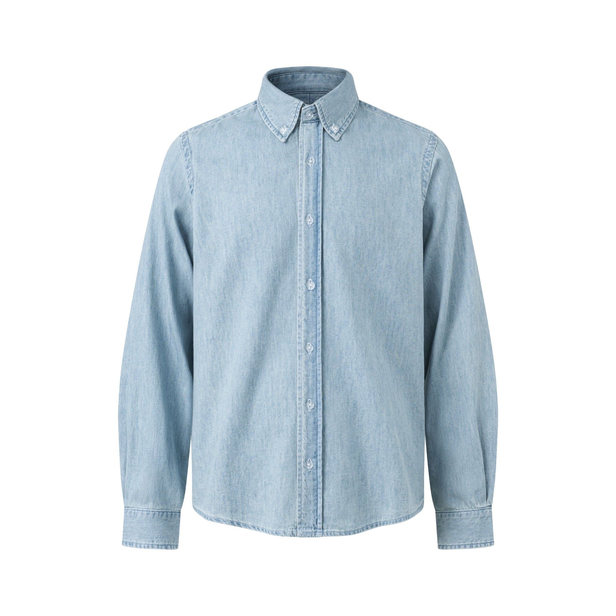  MAVERIK® ESSENTIAL DENIM SHIRT ( FADED BLUE ) 
