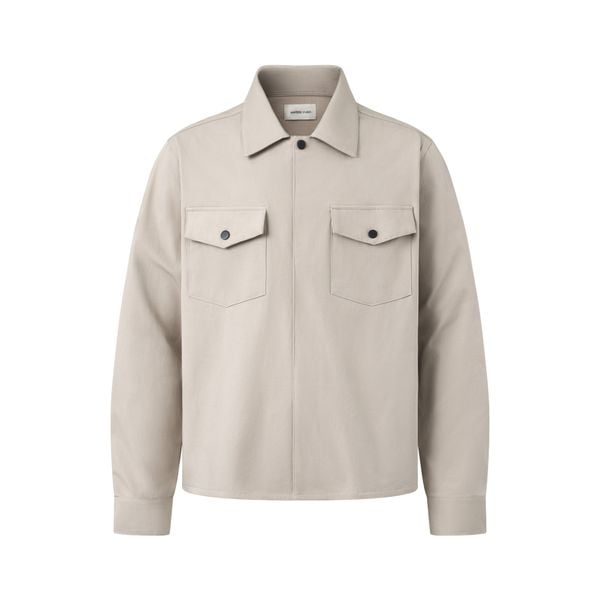  MAVERIK® ESSENTIAL KHAKI SHIRT JACKET ( Sand Beige ) 