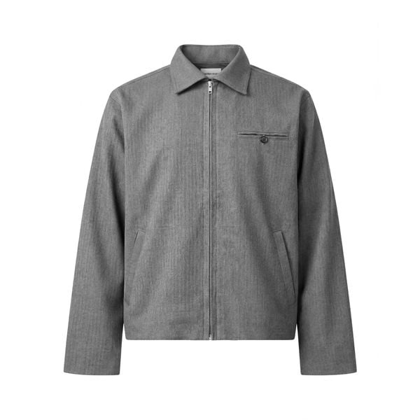  MAVERIK® ZIP - UP KAKI JACKET ( GREY ) 