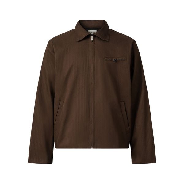  MAVERIK® ZIP - UP KAKI JACKET ( MOCHA ) 