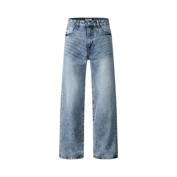 MAVERIK®  BLUE STONEWASH DENIM PANTS ( BLUE ) 