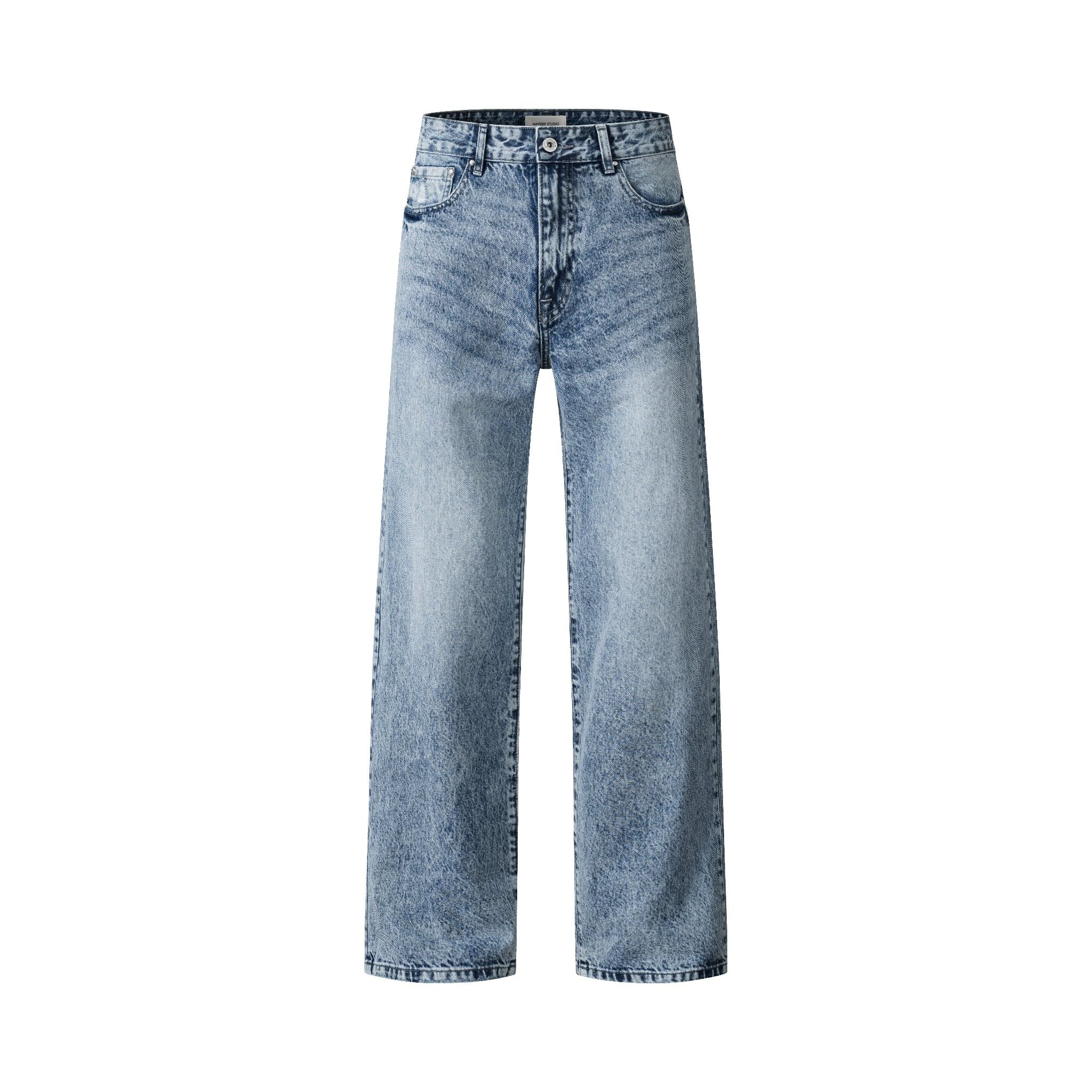  MAVERIK®  BLUE STONEWASH DENIM PANTS ( BLUE ) 