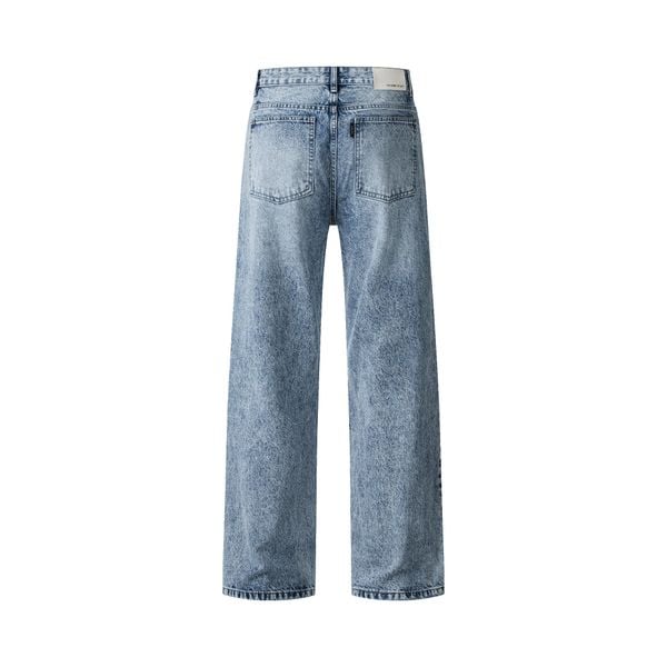  MAVERIK®  BLUE STONEWASH DENIM PANTS ( BLUE ) 