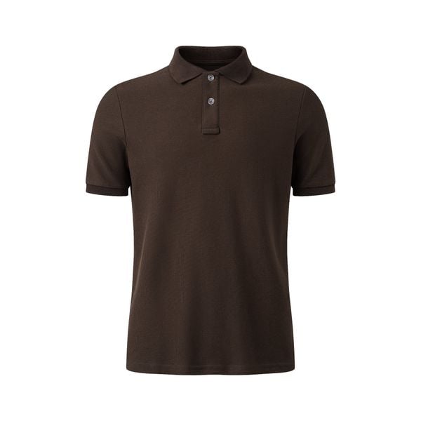  MAVERIK® CLUB PIQUÉ  POLO SHIRT ( MOCHA ) 