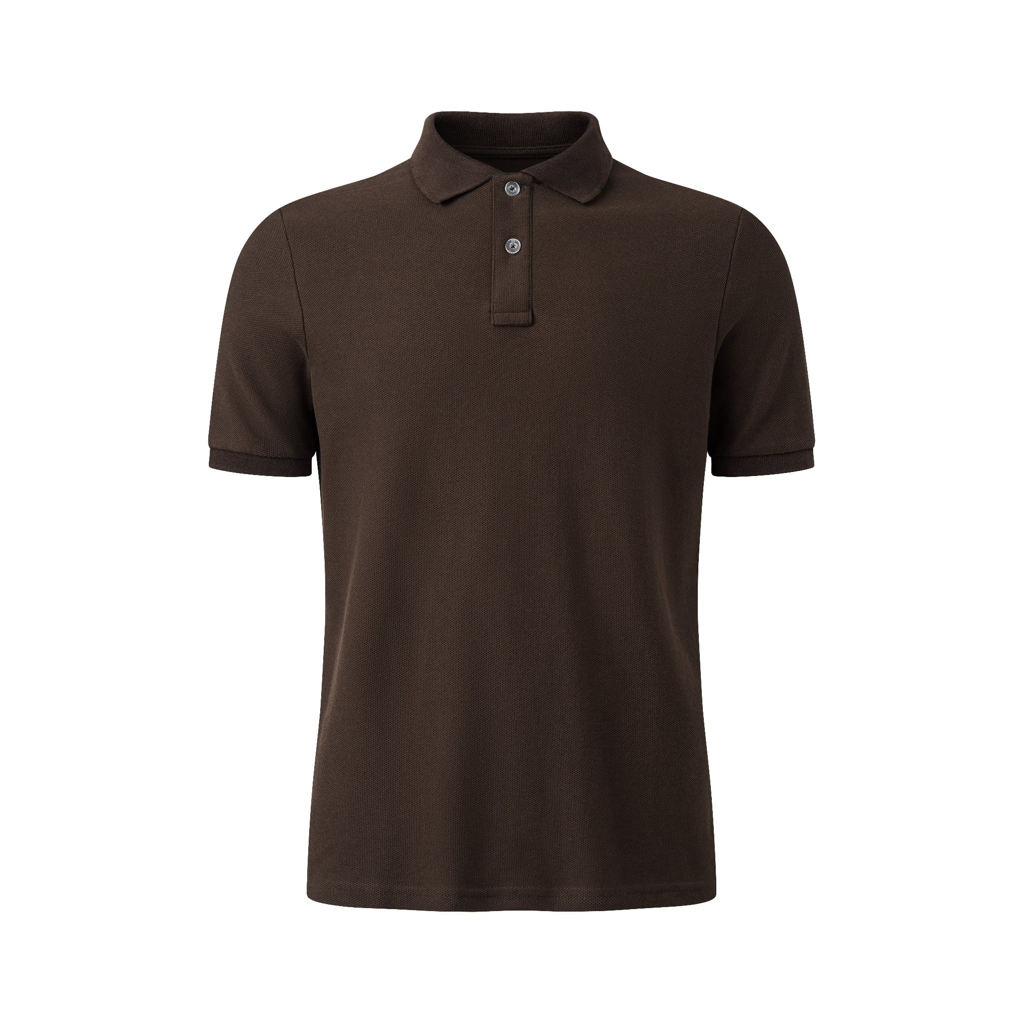 MAVERIK® CLUB PIQUÉ  POLO SHIRT ( MOCHA ) 