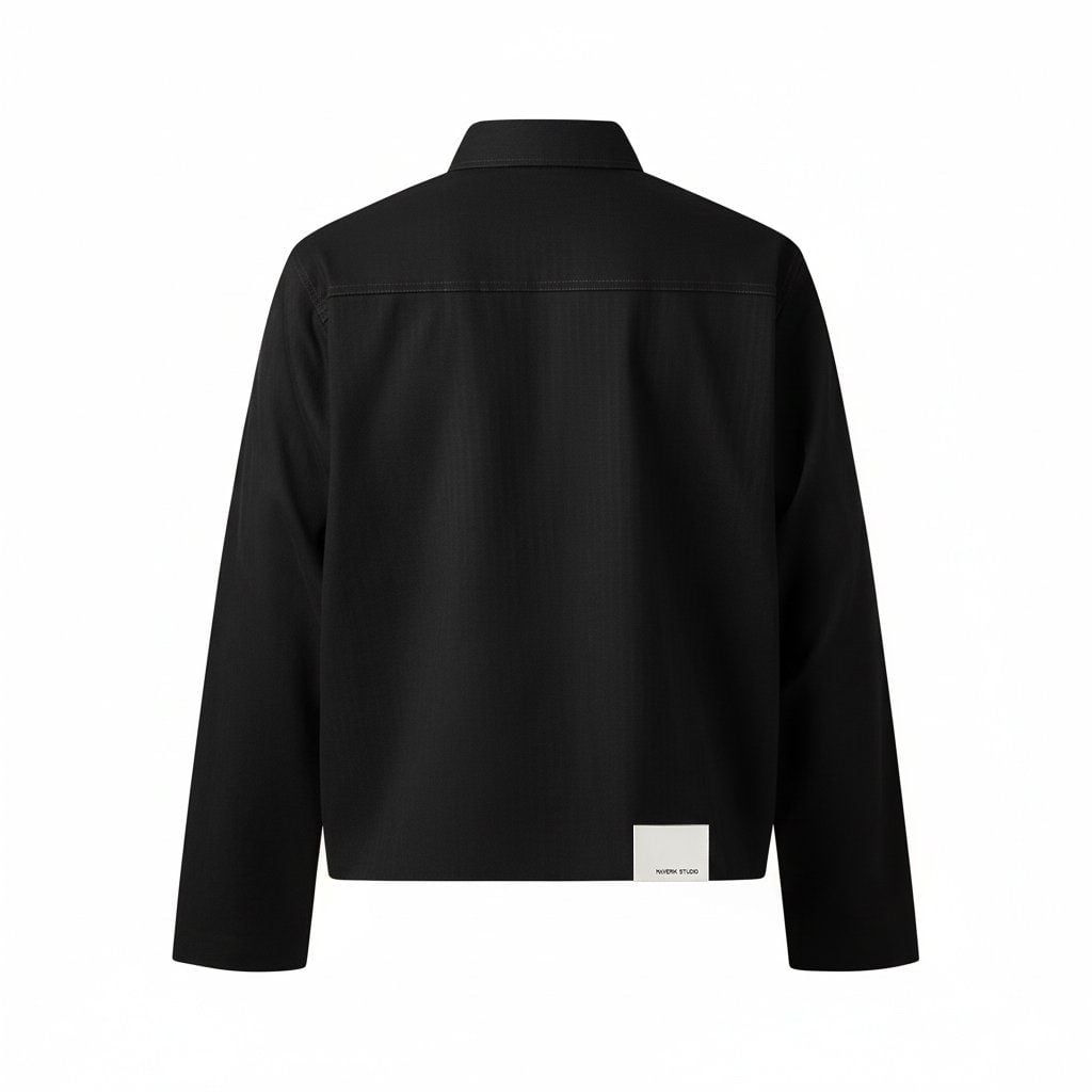  MAVERIK® ZIP - UP KAKI JACKET ( BLACK ) 