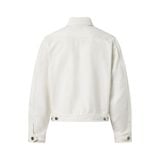  MAVERIK®  TRUCKER DENIM JACKET ( WHITE ) 