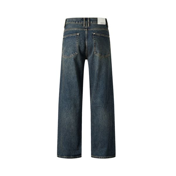  MAVERIK®  LOOSE FIT DENIM PANTS ( DIRTY BLUE WASHED ) 