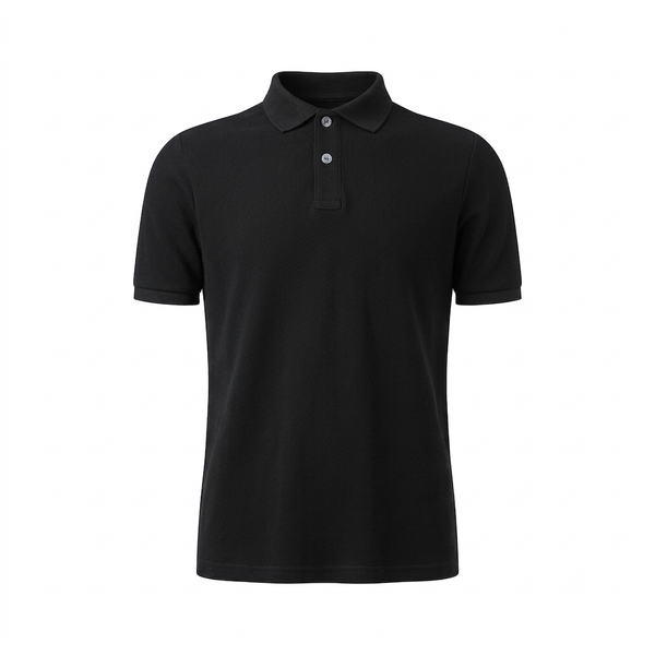  MAVERIK® CLUB PIQUÉ  POLO SHIRT ( BLACK ) 