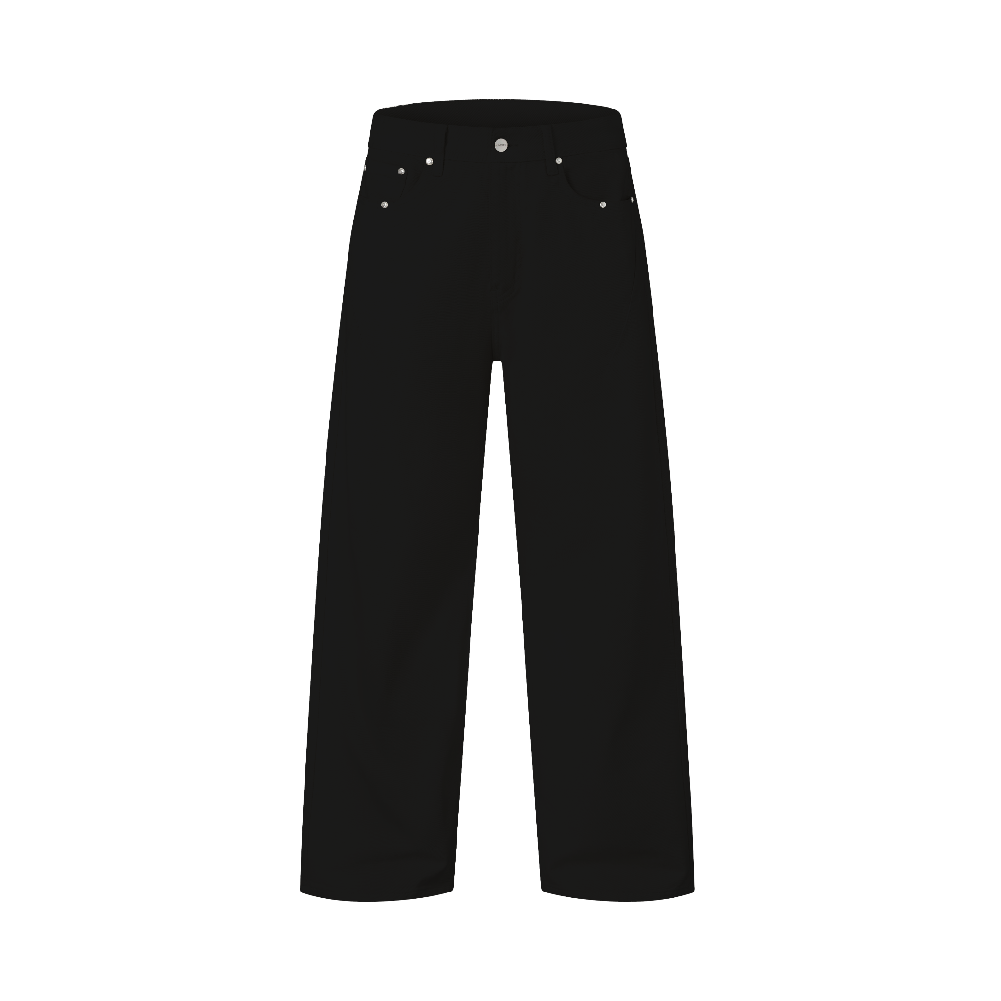Maverik Studio MAVERIK® LOOSE FIT DENIM PANTS ( BLACK )
