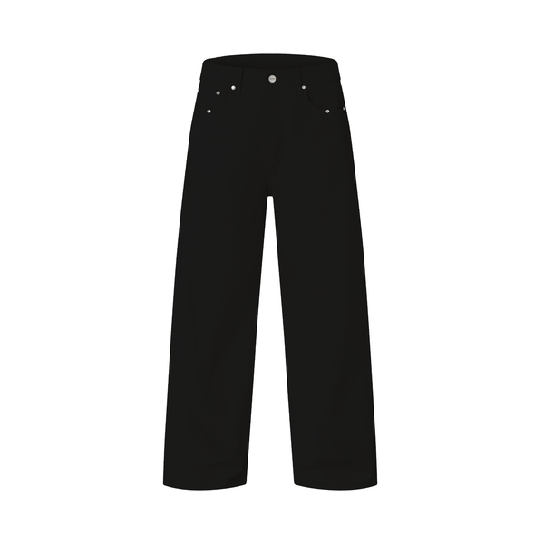  MAVERIK® LOOSE FIT DENIM PANTS ( BLACK ) 