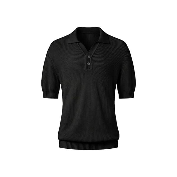  MAVERIK® RIVIERA KNIT POLO SHIRT ( BLACK ) 