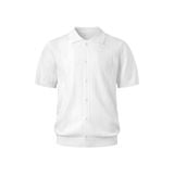  MAVERIK® RIBBED KNIT SHIRT ( WHITE ) 