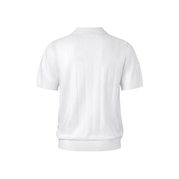  MAVERIK® RIBBED KNIT SHIRT ( WHITE ) 