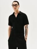  MAVERIK® RIB POLO SHIRT (BLACK) 