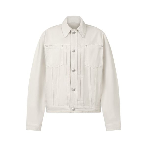  MAVERIK® TRUCKER DENIM JACKET ( CREAM WHITE ) 