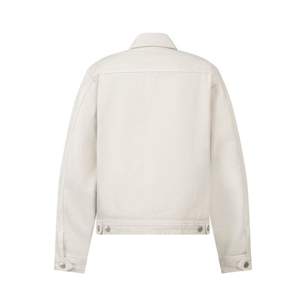  MAVERIK® TRUCKER DENIM JACKET ( CREAM WHITE ) 
