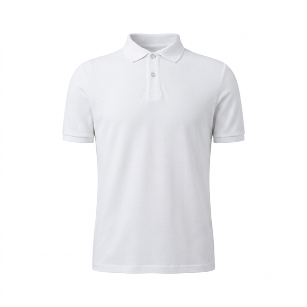  MAVERIK® CLUB PIQUÉ  POLO SHIRT ( WHITE ) 