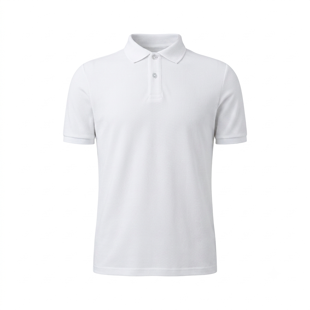  MAVERIK® CLUB PIQUÉ  POLO SHIRT ( WHITE ) 