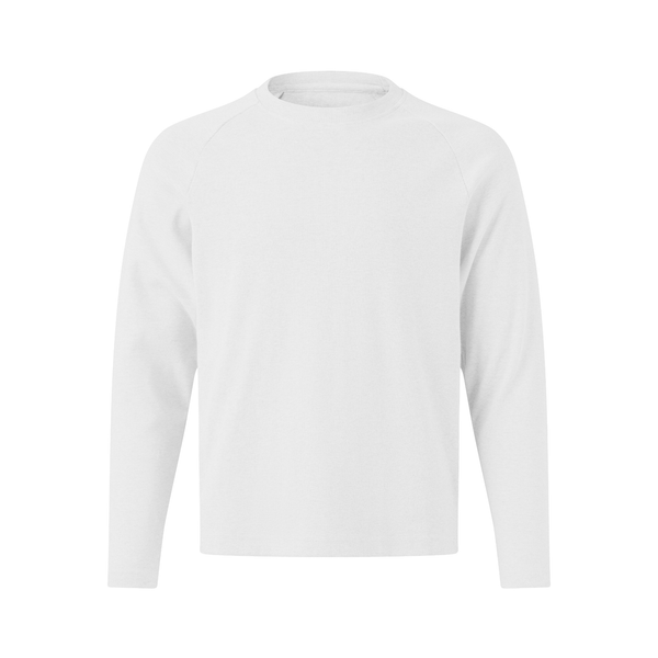  MAVERIK® SLIM FIT RIB LONG SLEEVE T-SHIRT ( WHITE ) 