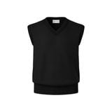  MAVERIK® V-NECK KNIT VEST ( BLACK ) 